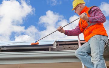 Brafield On The Green soft wash roof cleaning